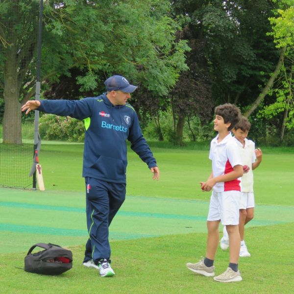 James Tredwell Coaching the Colts - 10